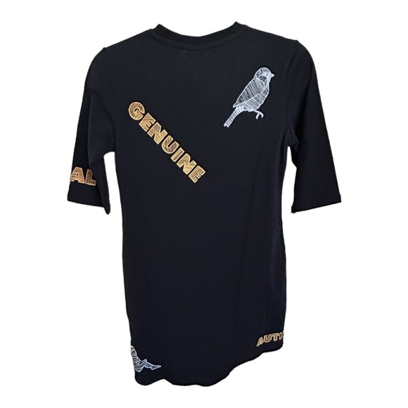 Women’s Kappa authentic Graphik Tez Dress Asymmetric Hem Size Medium - Picture 8 of 9